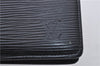 Authentic Louis Vuitton Epi Agenda Bureau Note Cover Black LV 7656D