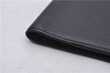 Authentic Louis Vuitton Epi Agenda Bureau Note Cover Black LV 7656D