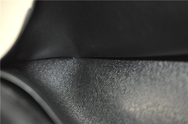 Authentic Louis Vuitton Epi Agenda Bureau Note Cover Black LV 7656D