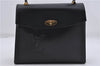 Authentic Louis Vuitton Opera Sparte Shoulder Bag Leather Black M63942 LV 7661D