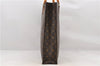 Authentic LOUIS VUITTON Monogram Sac Plat Hand Bag M51140 LV 7662C