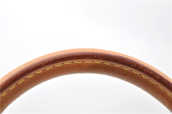 Authentic LOUIS VUITTON Monogram Sac Plat Hand Bag M51140 LV 7662C