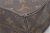 Authentic LOUIS VUITTON Monogram Sac Plat Hand Bag M51140 LV 7662C