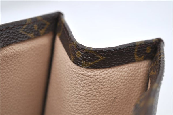 Authentic LOUIS VUITTON Monogram Sac Plat Hand Bag M51140 LV 7662C