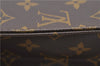 Authentic LOUIS VUITTON Monogram Sac Plat Hand Bag M51140 LV 7662C