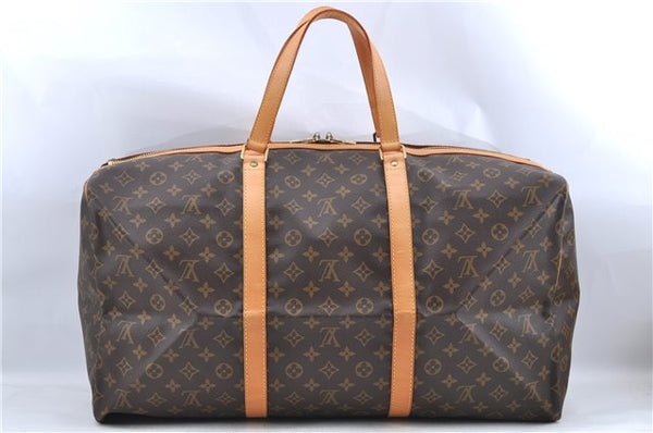 Authentic Louis Vuitton Monogram Sac Souple55 Hand Boston Bag M41622 LV 7663C