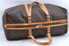 Authentic Louis Vuitton Monogram Sac Souple55 Hand Boston Bag M41622 LV 7663C