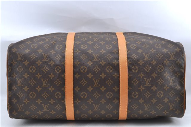 Authentic Louis Vuitton Monogram Sac Souple55 Hand Boston Bag M41622 LV 7663C