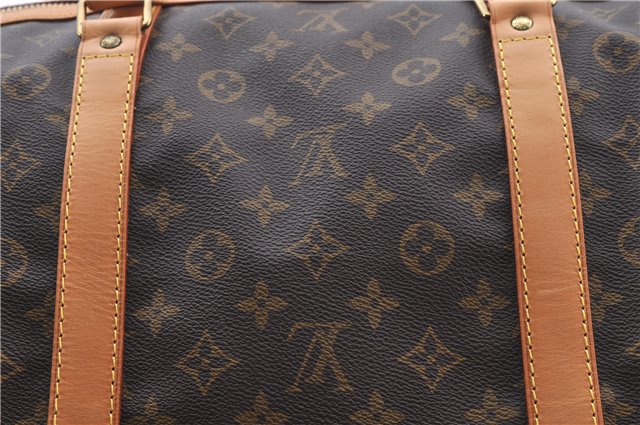 Authentic Louis Vuitton Monogram Sac Souple55 Hand Boston Bag M41622 LV 7663C