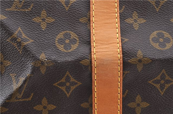 Authentic Louis Vuitton Monogram Sac Souple55 Hand Boston Bag M41622 LV 7663C