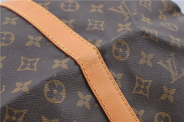 Authentic Louis Vuitton Monogram Sac Souple55 Hand Boston Bag M41622 LV 7663C