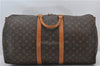 Authentic Louis Vuitton Monogram Keepall Bandouliere 55 M41414 Boston Bag 7667E