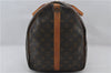 Authentic Louis Vuitton Monogram Keepall Bandouliere 55 M41414 Boston Bag 7667E