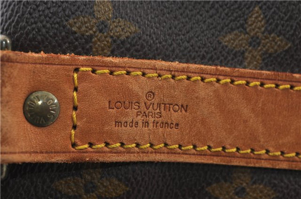 Authentic Louis Vuitton Monogram Keepall Bandouliere 55 M41414 Boston Bag 7667E