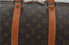 Authentic Louis Vuitton Monogram Keepall Bandouliere 55 M41414 Boston Bag 7667E