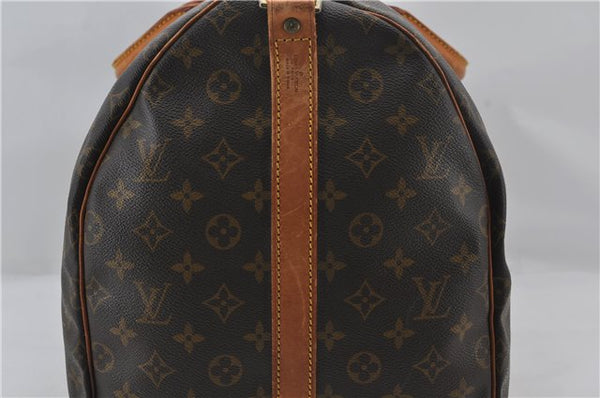 Authentic Louis Vuitton Monogram Keepall Bandouliere 55 M41414 Boston Bag 7667E