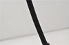 Authentic Ferragamo Gancini Canvas Leather Shoulder Hand Bag Purse Black 7668D