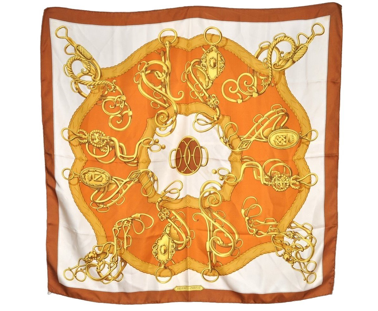 Authentic HERMES Carre 90 Scarf 