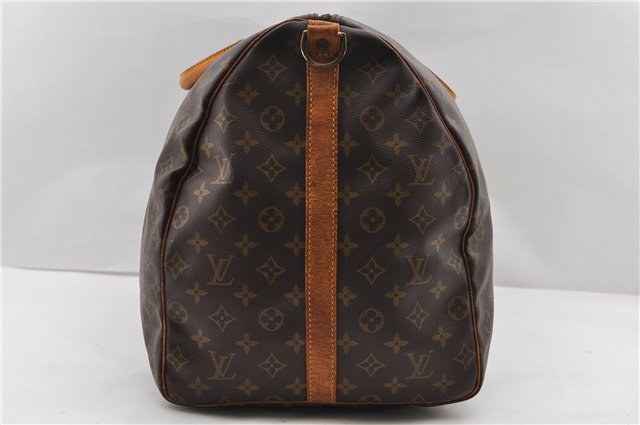 Auth LOUIS VUITTON Monogram Keepall Bandouliere 60 Boston Bag M41412 LV 7671C