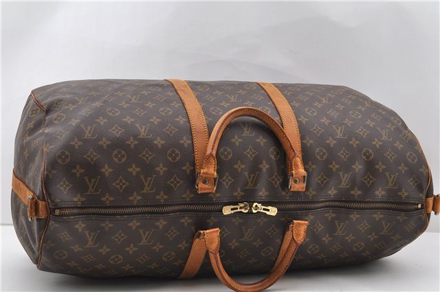 Auth LOUIS VUITTON Monogram Keepall Bandouliere 60 Boston Bag M41412 LV 7671C