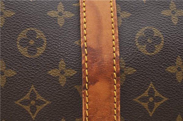 Auth LOUIS VUITTON Monogram Keepall Bandouliere 60 Boston Bag M41412 LV 7671C