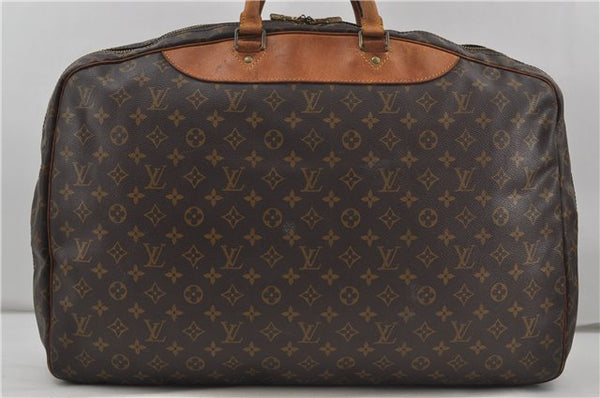 Authentic Louis Vuitton Monogram Alize 1 Poches 2 Way Travel Bag M41393 LV 7671D