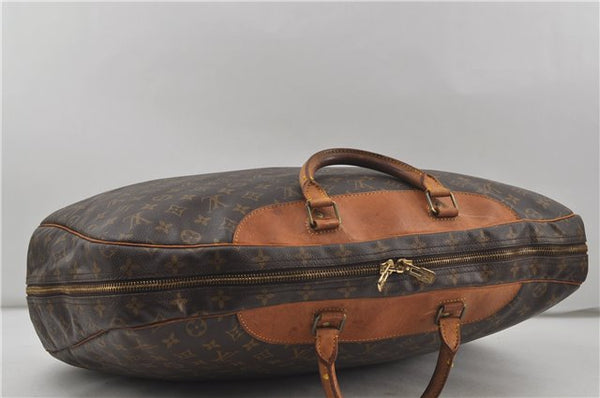 Authentic Louis Vuitton Monogram Alize 1 Poches 2 Way Travel Bag M41393 LV 7671D