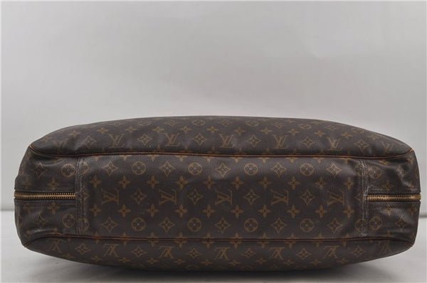 Authentic Louis Vuitton Monogram Alize 1 Poches 2 Way Travel Bag M41393 LV 7671D