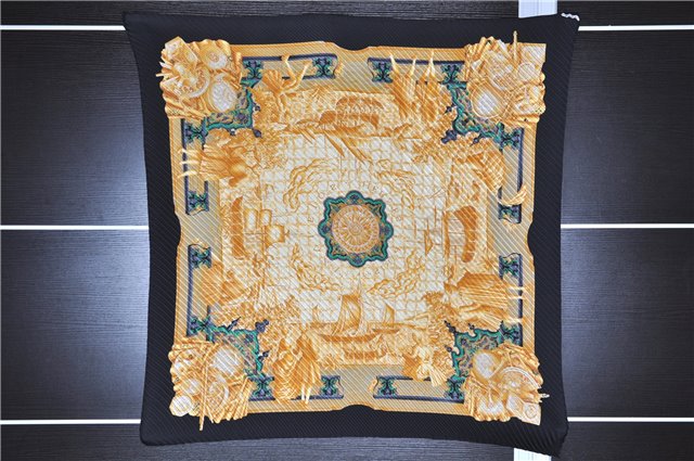 Authentic HERMES Pleats Scarf 