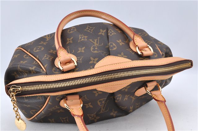 Authentic Louis Vuitton Monogram Tivoli PM Hand Tote Bag M40143 LV 7672B