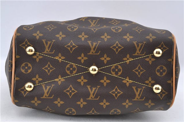 Authentic Louis Vuitton Monogram Tivoli PM Hand Tote Bag M40143 LV 7672B