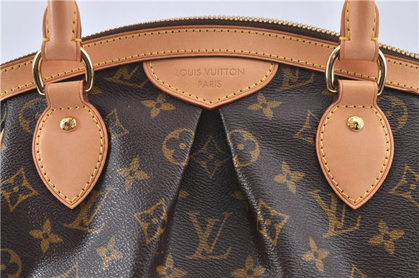 Authentic Louis Vuitton Monogram Tivoli PM Hand Tote Bag M40143 LV 7672B
