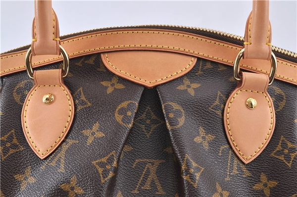 Authentic Louis Vuitton Monogram Tivoli PM Hand Tote Bag M40143 LV 7672B