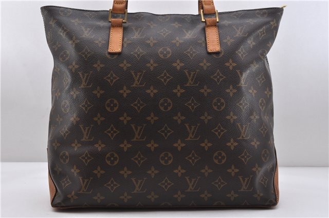 Authentic LOUIS VUITTON Monogram Cabas Mezzo Tote Bag M51151 LV 7672C