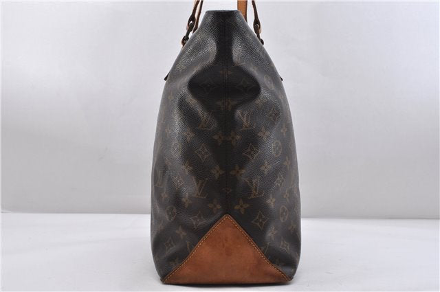 Authentic LOUIS VUITTON Monogram Cabas Mezzo Tote Bag M51151 LV 7672C