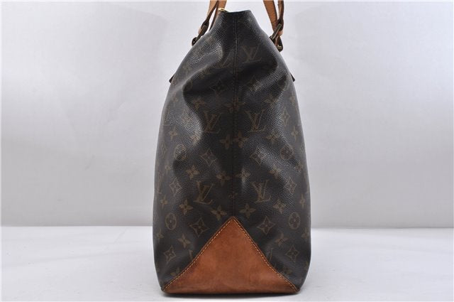 Authentic LOUIS VUITTON Monogram Cabas Mezzo Tote Bag M51151 LV 7672C