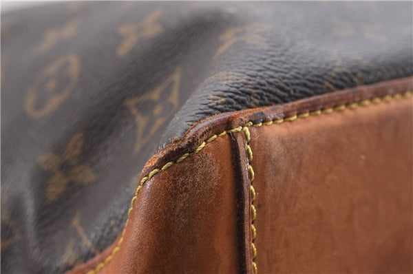 Authentic LOUIS VUITTON Monogram Cabas Mezzo Tote Bag M51151 LV 7672C