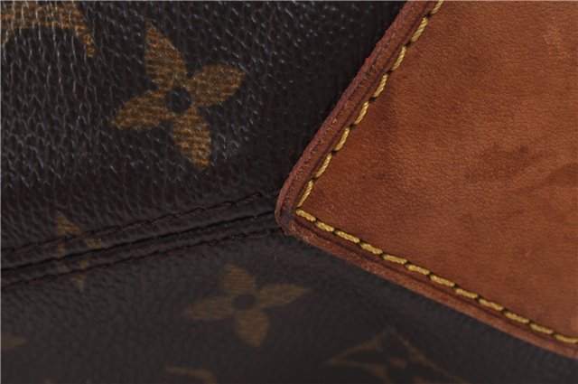 Authentic LOUIS VUITTON Monogram Cabas Mezzo Tote Bag M51151 LV 7672C