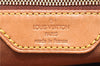 Authentic LOUIS VUITTON Monogram Cabas Mezzo Tote Bag M51151 LV 7672C