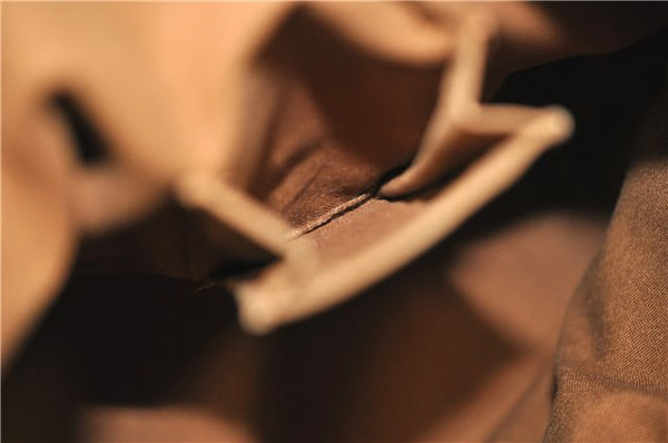 Authentic LOUIS VUITTON Monogram Cabas Mezzo Tote Bag M51151 LV 7672C