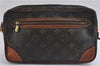 Auth LOUIS VUITTON Monogram Marly Dragonne GM Clutch Hand Bag M51825 LV 7673C