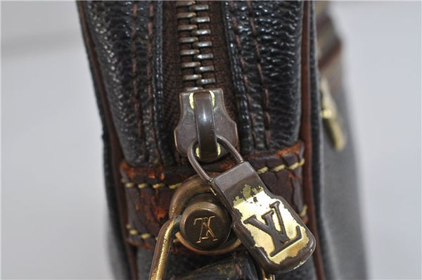 Auth LOUIS VUITTON Monogram Marly Dragonne GM Clutch Hand Bag M51825 LV 7673C