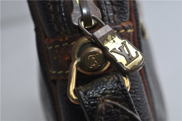 Auth LOUIS VUITTON Monogram Marly Dragonne GM Clutch Hand Bag M51825 LV 7673C