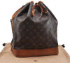 Authentic LOUIS VUITTON Monogram Noe Shoulder Bag M42224 LV 7674C