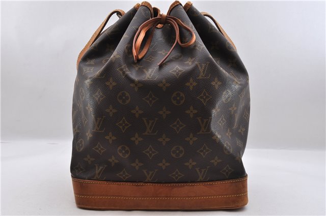 Authentic LOUIS VUITTON Monogram Noe Shoulder Bag M42224 LV 7674C
