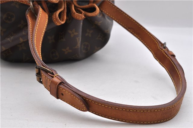 Authentic LOUIS VUITTON Monogram Noe Shoulder Bag M42224 LV 7674C