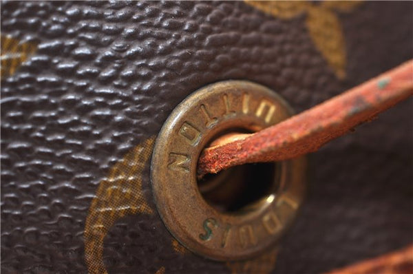 Authentic LOUIS VUITTON Monogram Noe Shoulder Bag M42224 LV 7674C