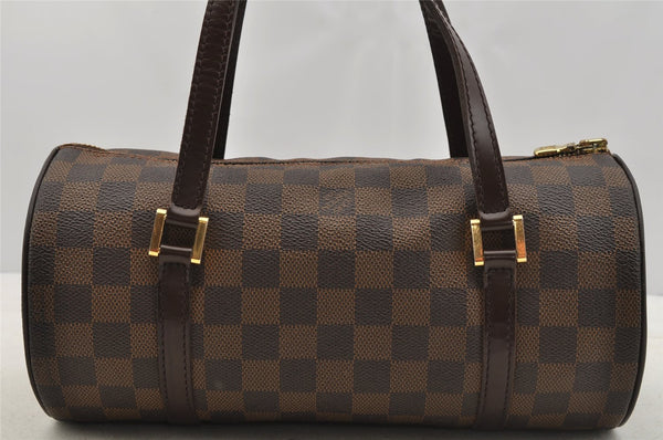 Authentic Louis Vuitton Damier Papillon 26 Hand Bag Purse N51304 LV 7675I
