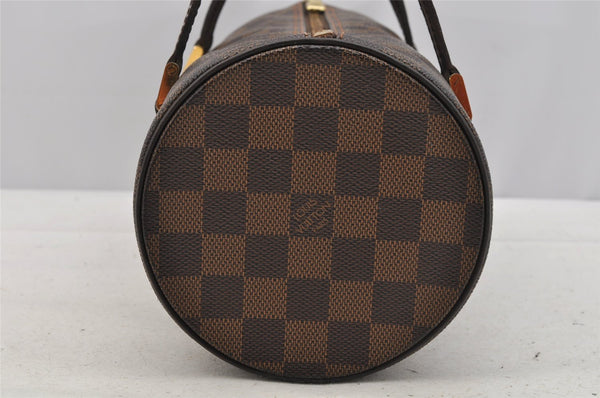 Authentic Louis Vuitton Damier Papillon 26 Hand Bag Purse N51304 LV 7675I