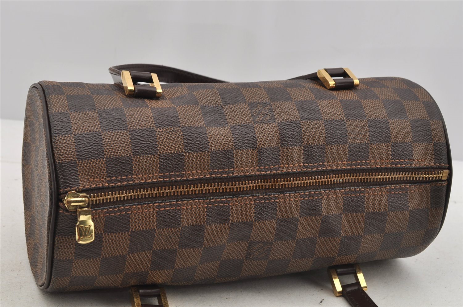 Authentic Louis Vuitton Damier Papillon 26 Hand Bag Purse N51304 LV 7675I